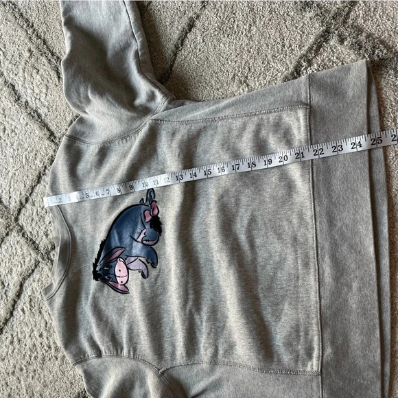 Vintage Disney Eeyore Sweatshirt Winnie The Pooh Sweater Crewneck gray Medium - Picture 7 of 9